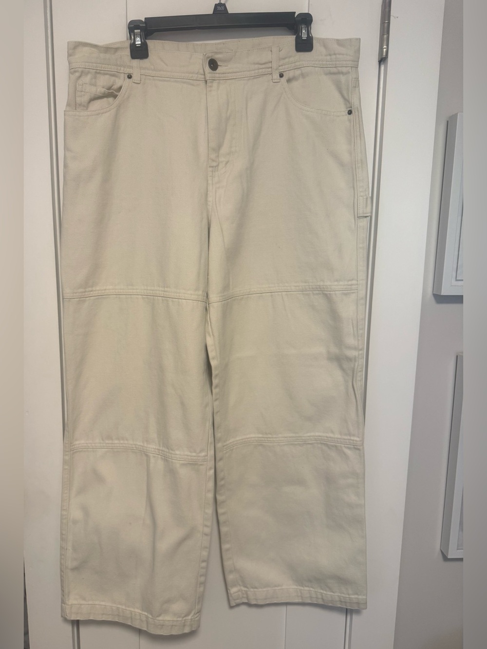 No Boundaries Wide Leg Jeans in Cream